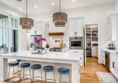 Modern living room electrical upgrades