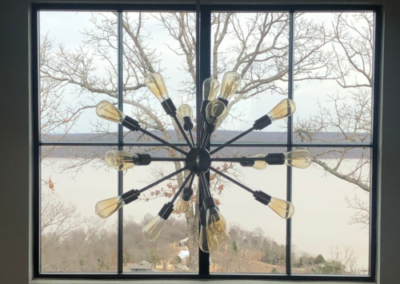 Decorative lighting installation project