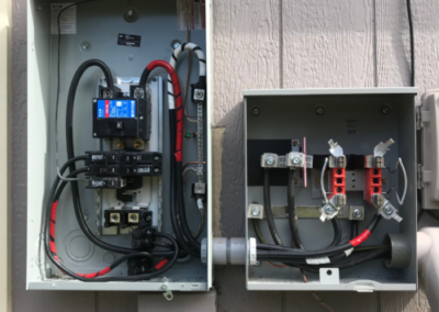 Electrical breaker box upgrade service