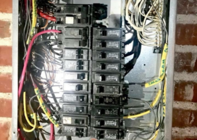 Electrical breaker panel repair service