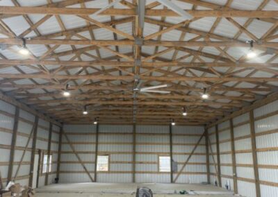 Commercial electrical installation project
